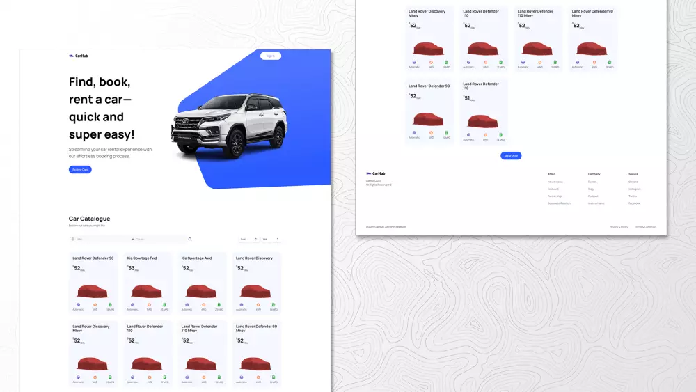 تصميم و تطوير صفحة هبوط Landing page مميزه لشركتك