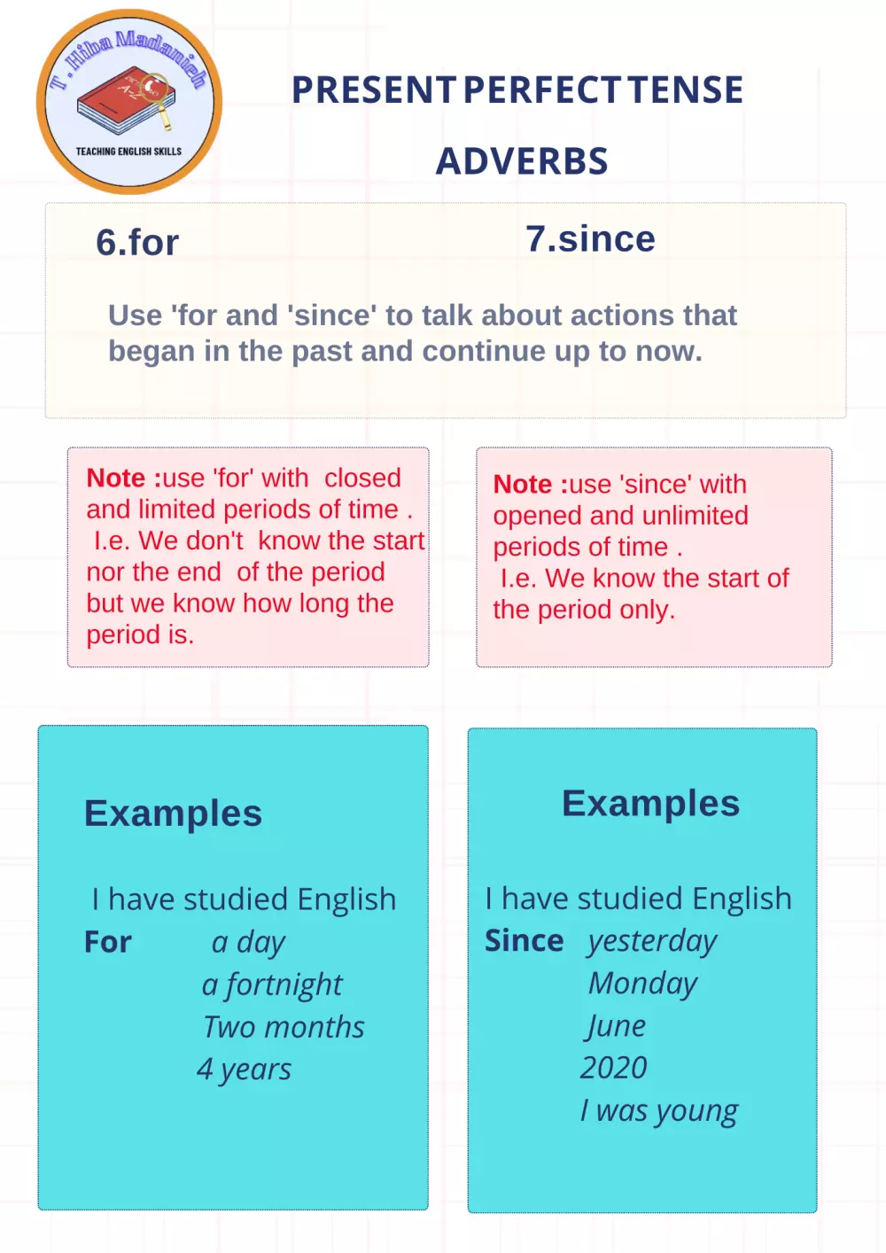 درس لغة انجليزية أون لاين