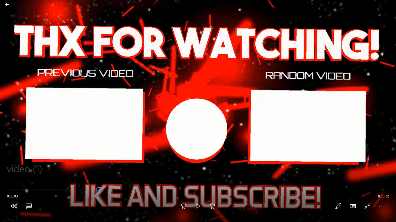 عمل intro و outro احترافي لقناة يوتيوب