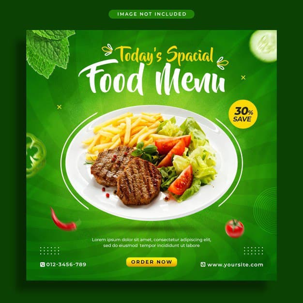 تصميم بوستر سوشيال ميديا احترافي ومميز