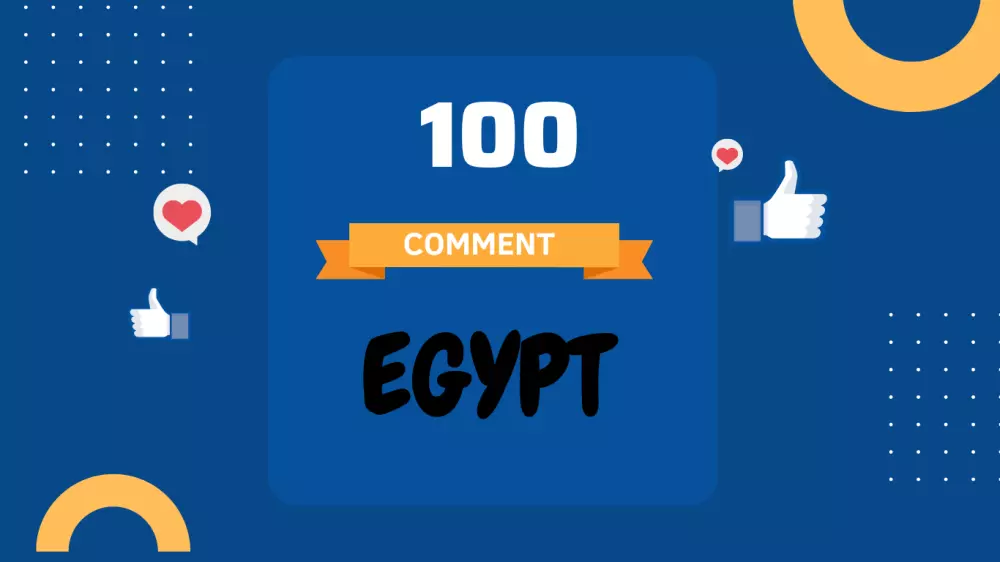 كتابة 100 تعليق مخصص من حسابات مصرية حقيقية على منشورات فيس بوك