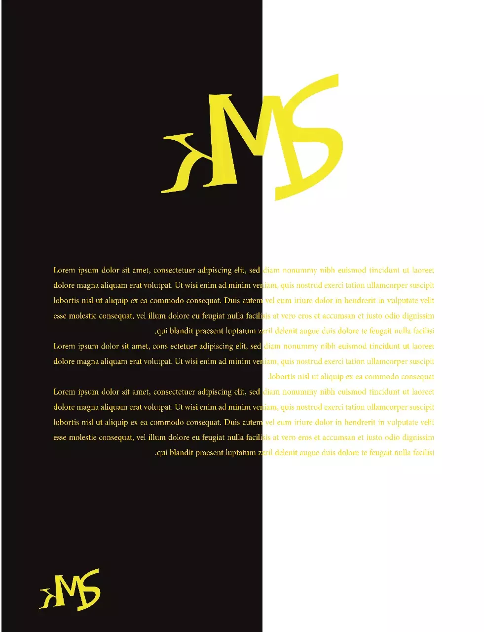 تصميم هوية بصرية (هوية تجرية)