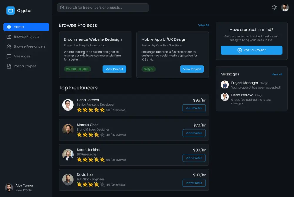 سأصمم لك واجهات UI/UX احترافية لتطبيق أو موقعك