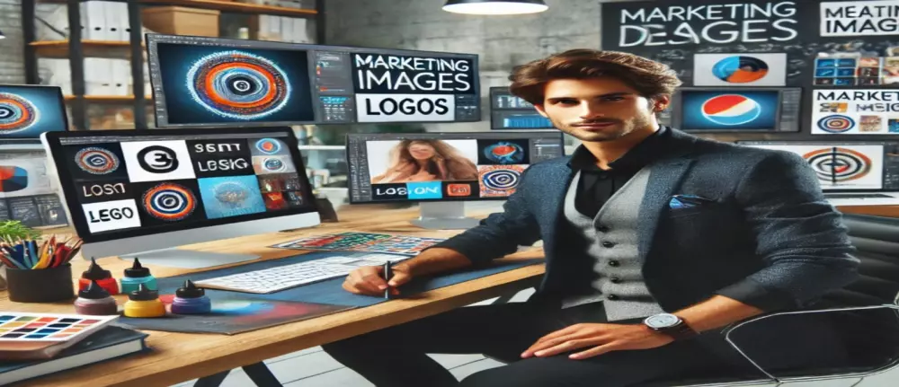 تصميم لوجو وصور تسويقيه