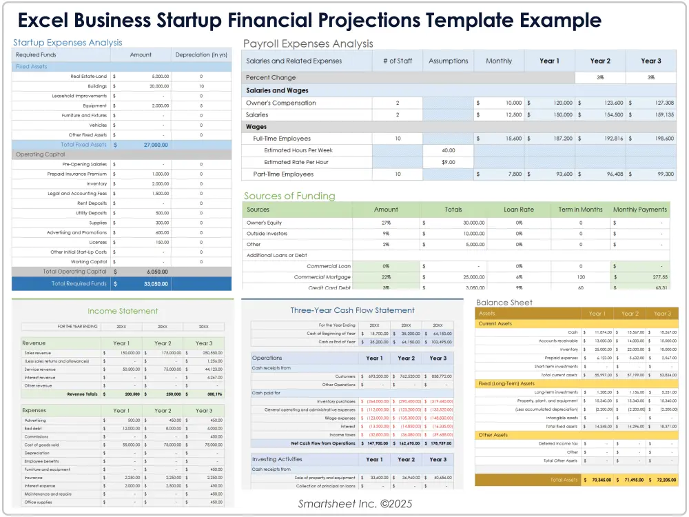 3️⃣ إدخال البيانات والعمل على Microsoft Excel