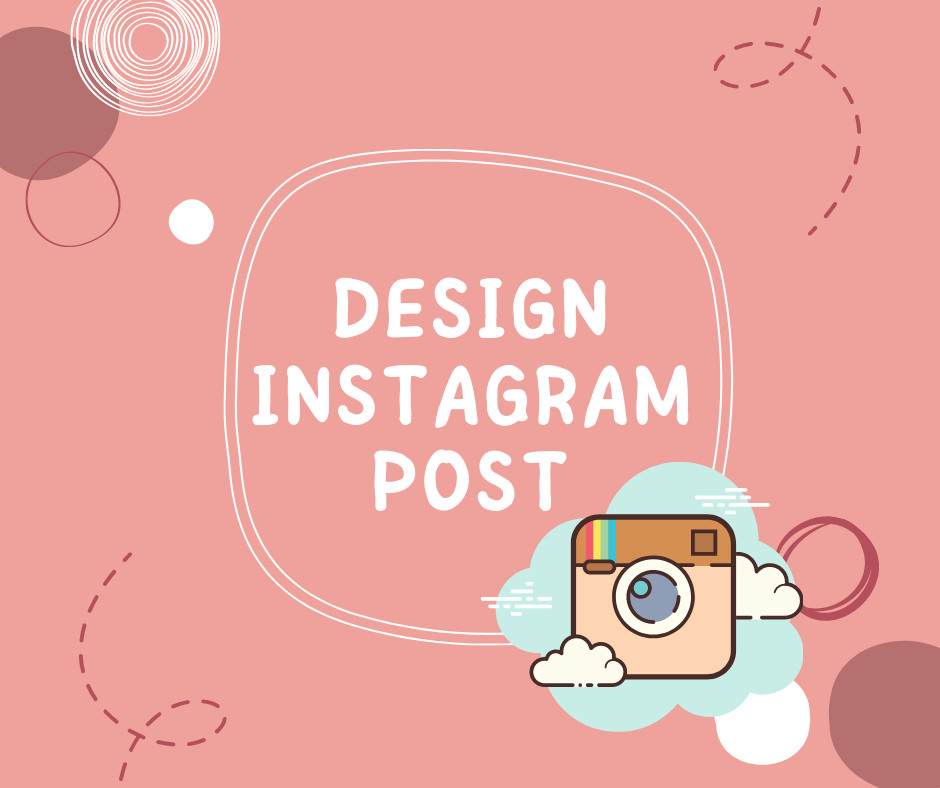سأصمم لك منشور الانستغرام باحترافية Instagram Post&Story