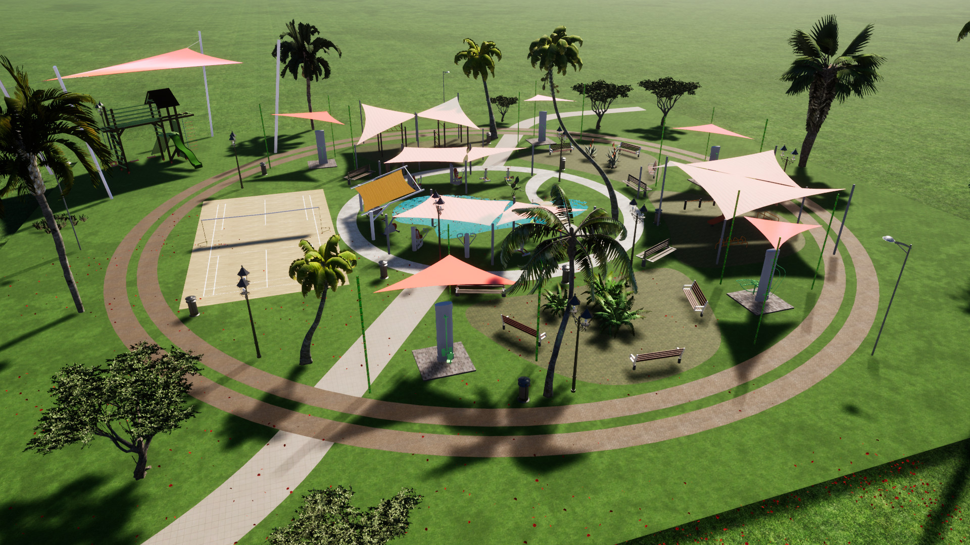 تصميم معماري داخلي أو خارجي 3D باحترافية عالية مع فيديو 3D