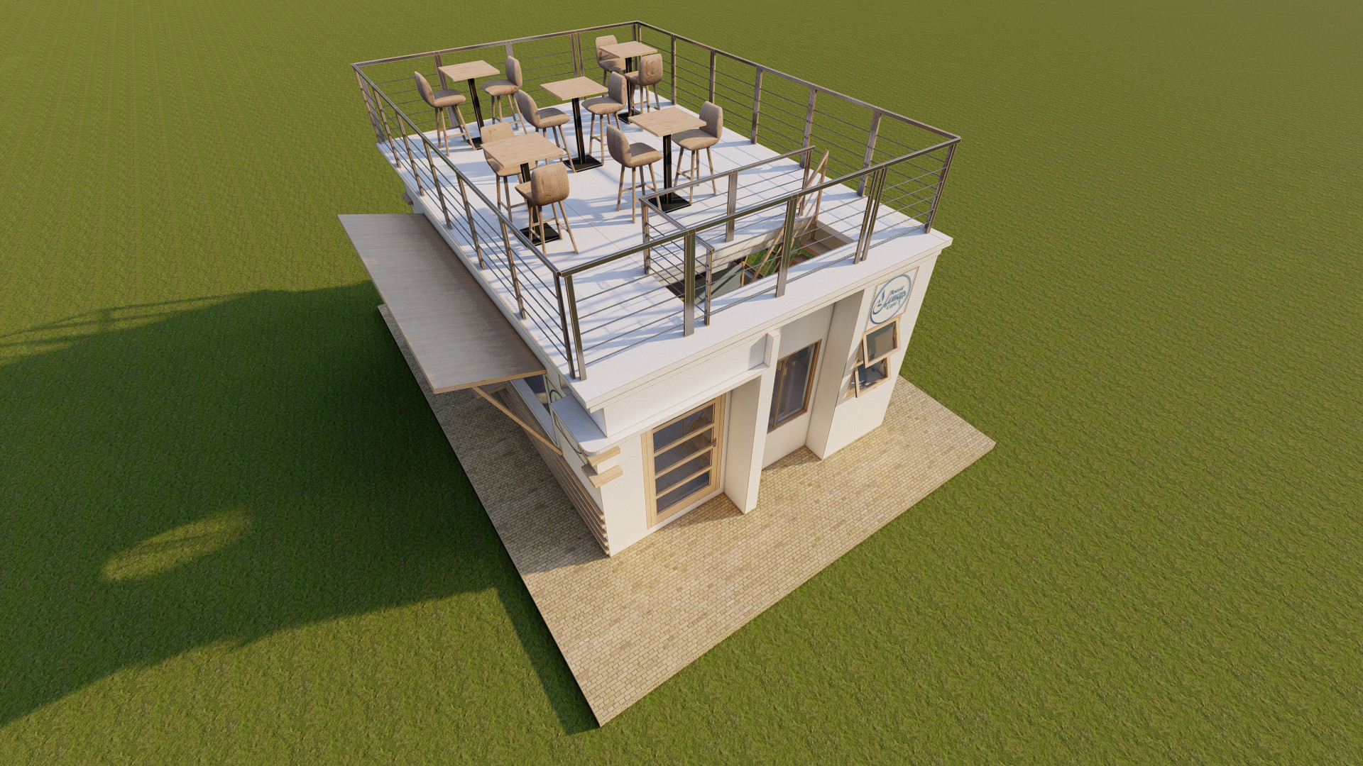 تصميم معماري داخلي أو خارجي 3D باحترافية عالية مع فيديو 3D