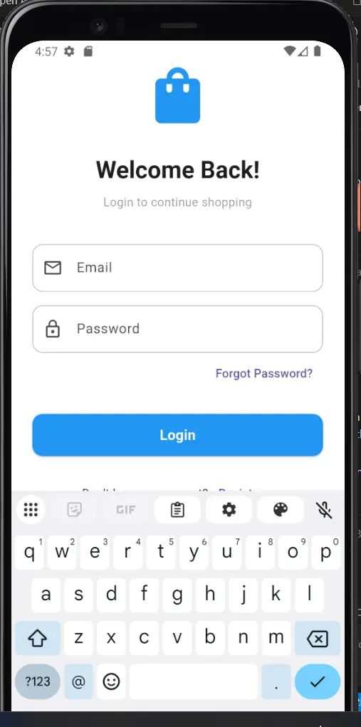 تصميم وبرمجة شاشات تسجيل الدخول (Auth) لتطبيقات Flutter وربطها بـ Firebase