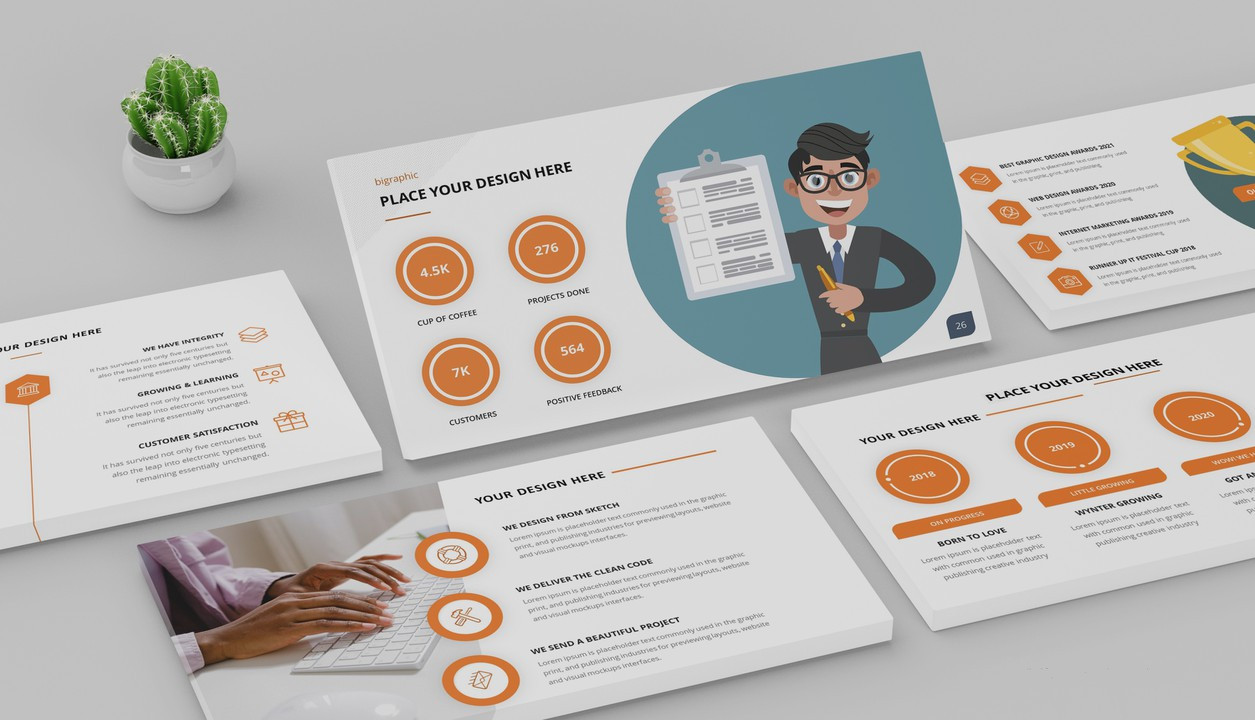 تصميم عرض بوربوينت احترافي