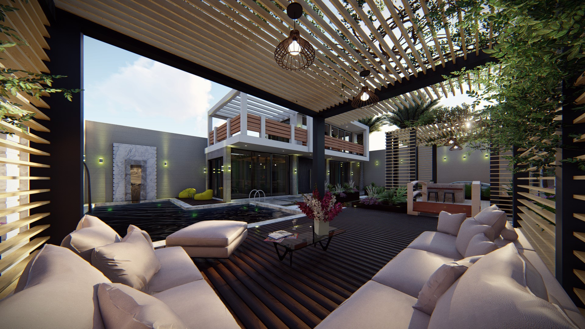 تصميم معماري وديكور وانشائي لمشاريكم الهندسية