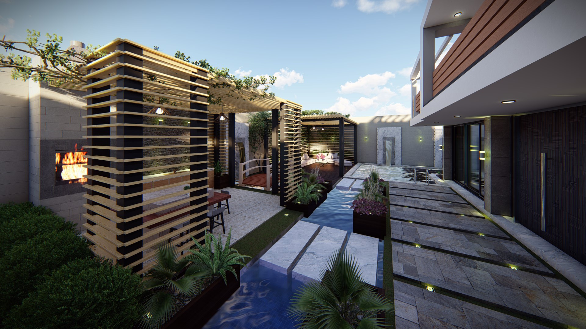 تصميم معماري وديكور وانشائي لمشاريكم الهندسية