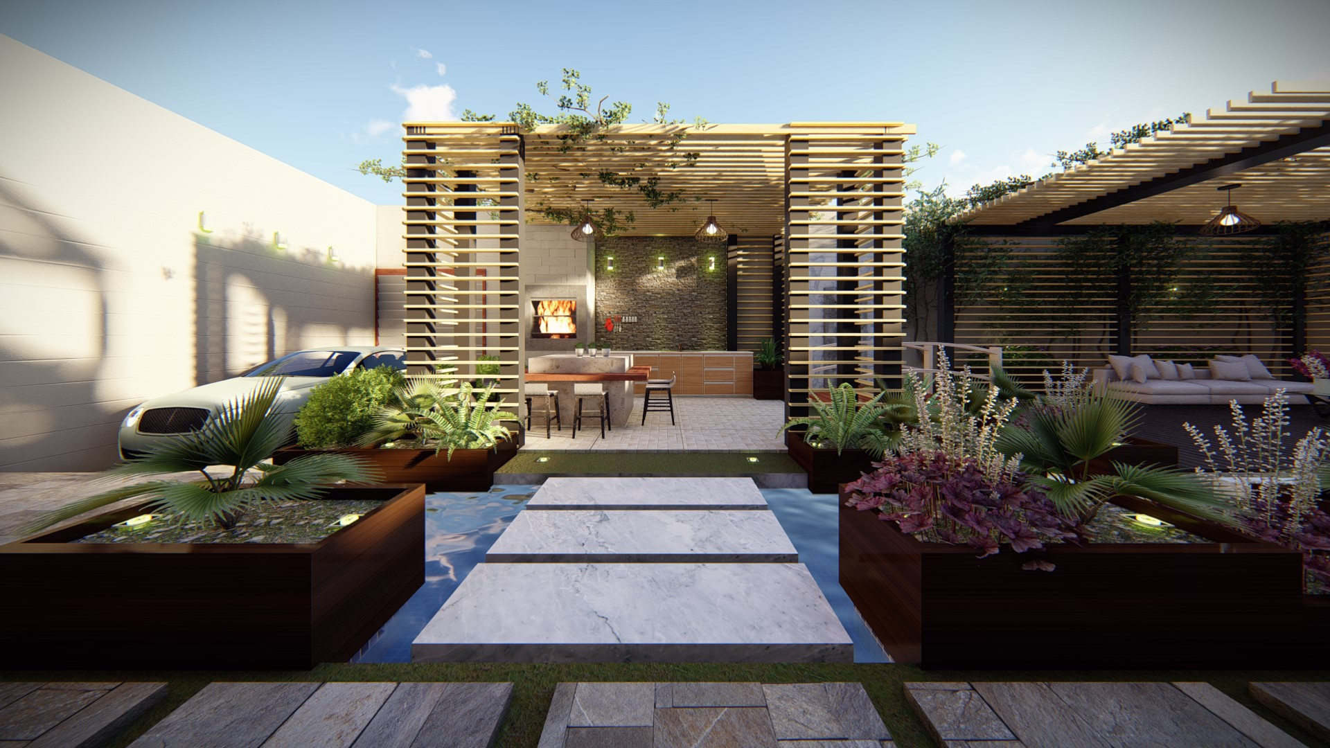 تصميم معماري وديكور وانشائي لمشاريكم الهندسية