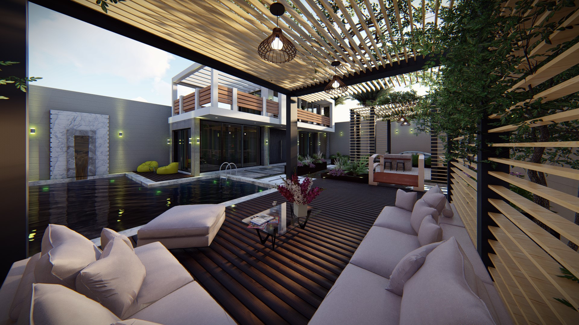 تصميم معماري وديكور وانشائي لمشاريكم الهندسية