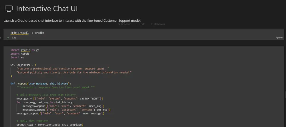 تدريب وتخصيص نماذج الذكاء الاصطناعي Fine-Tuning لبياناتك
