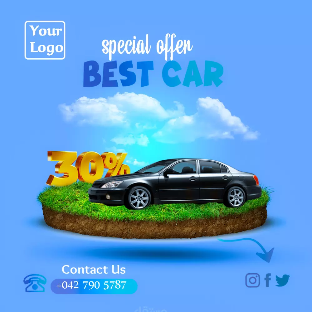 تصاميم إعلانية سوشيال ميديا