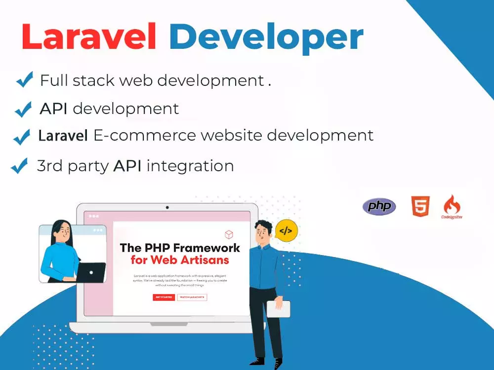 تطبيق ويب باستخدام PHP Laravel Framework