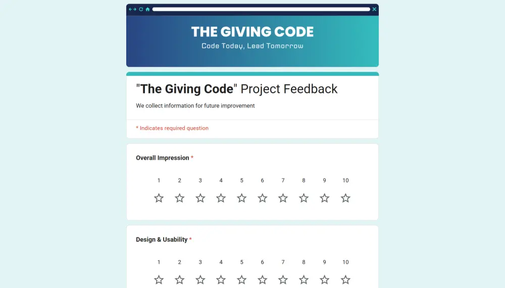 إعداد استبيان جوجل فورم Google Form