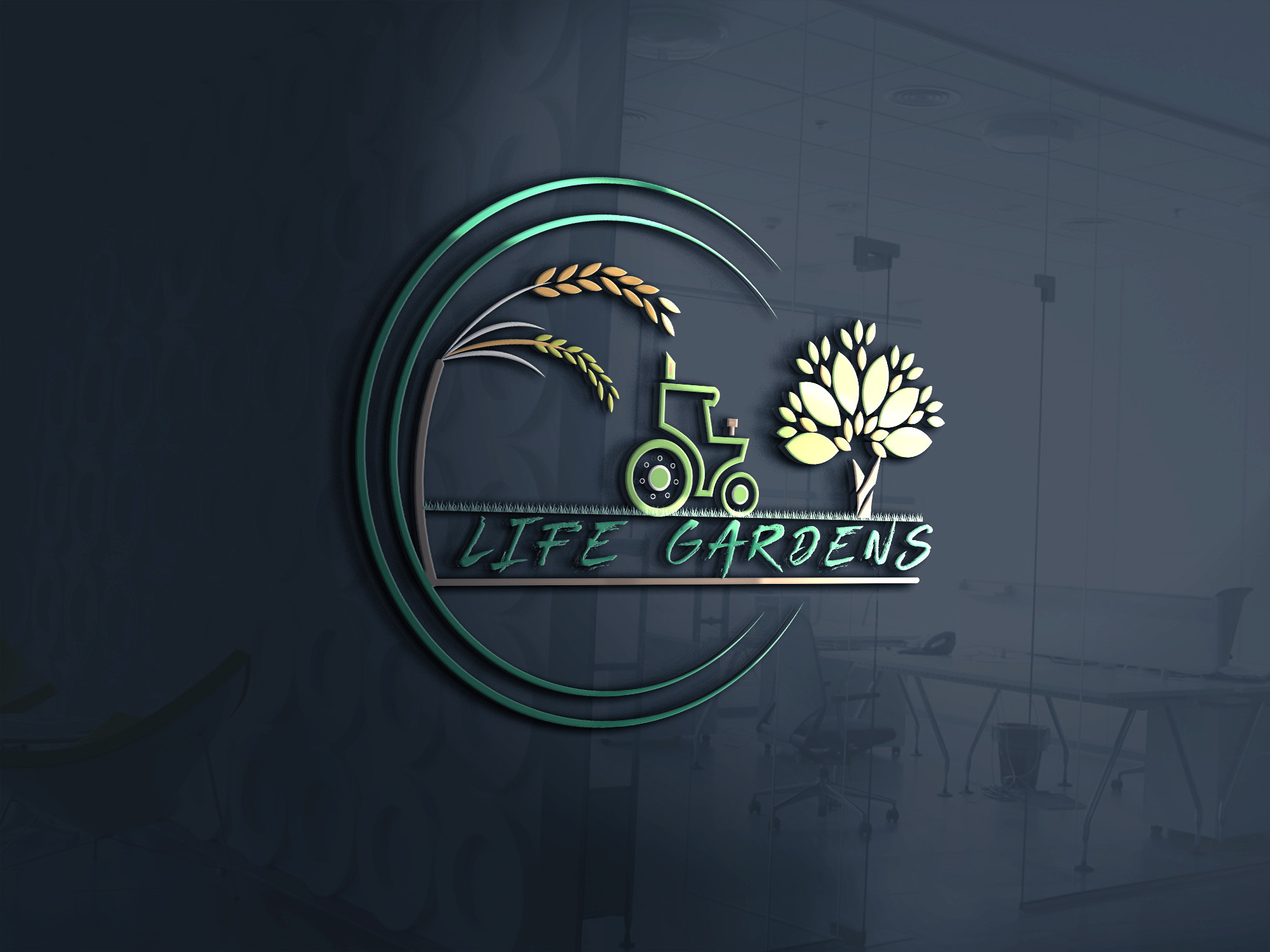 تصميم شعارات و هويه بصريه كامله