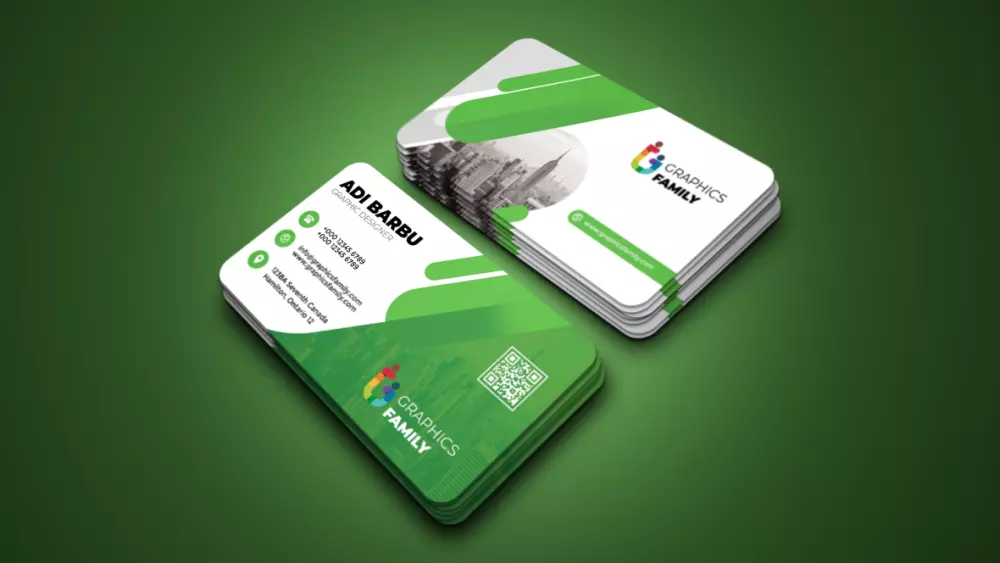 تصميم كروت عمل شخصية business card