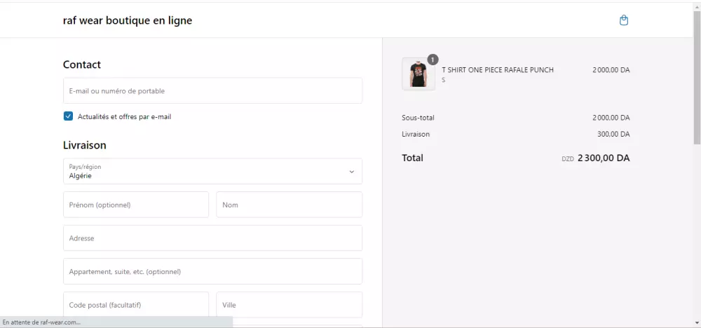 إنشاء متجرك الإلكتروني على Shopify