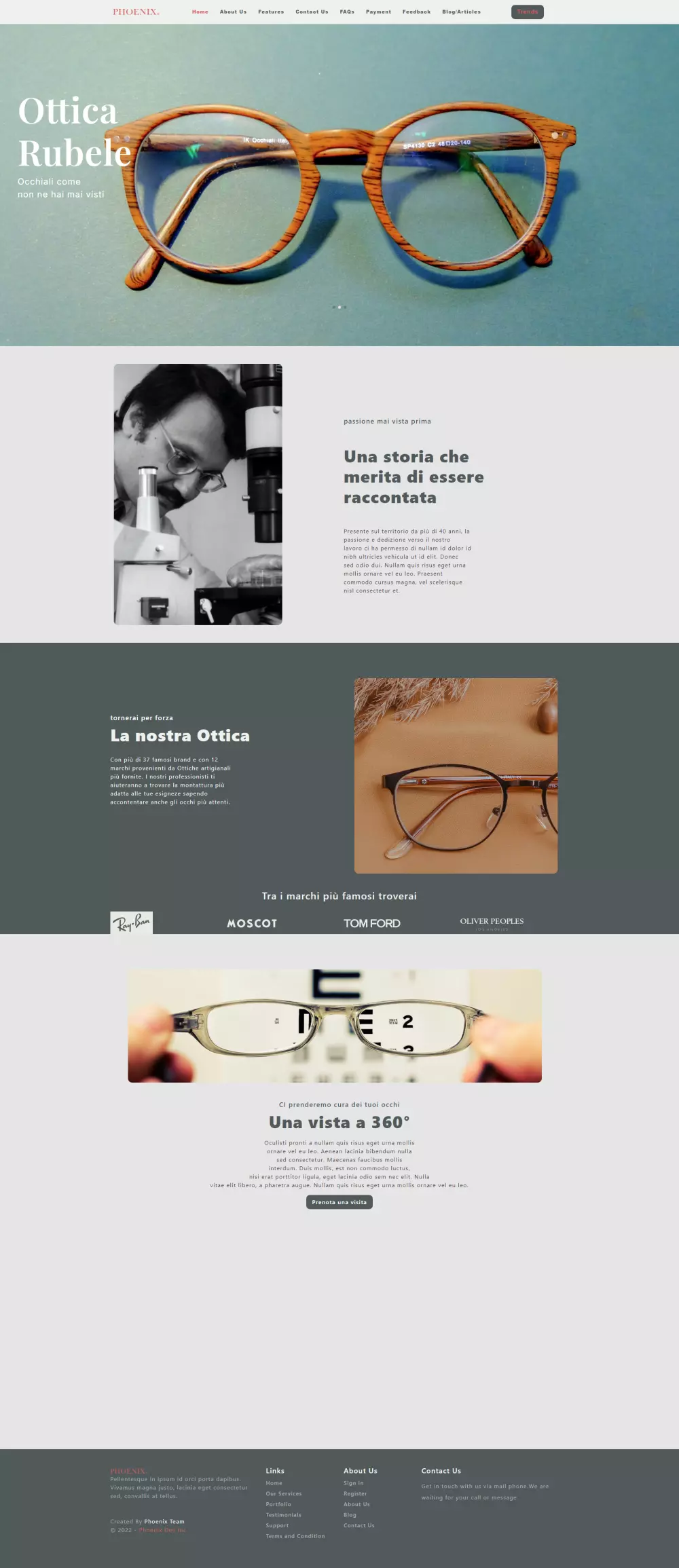 تطوير واجهات امامية للمواقع