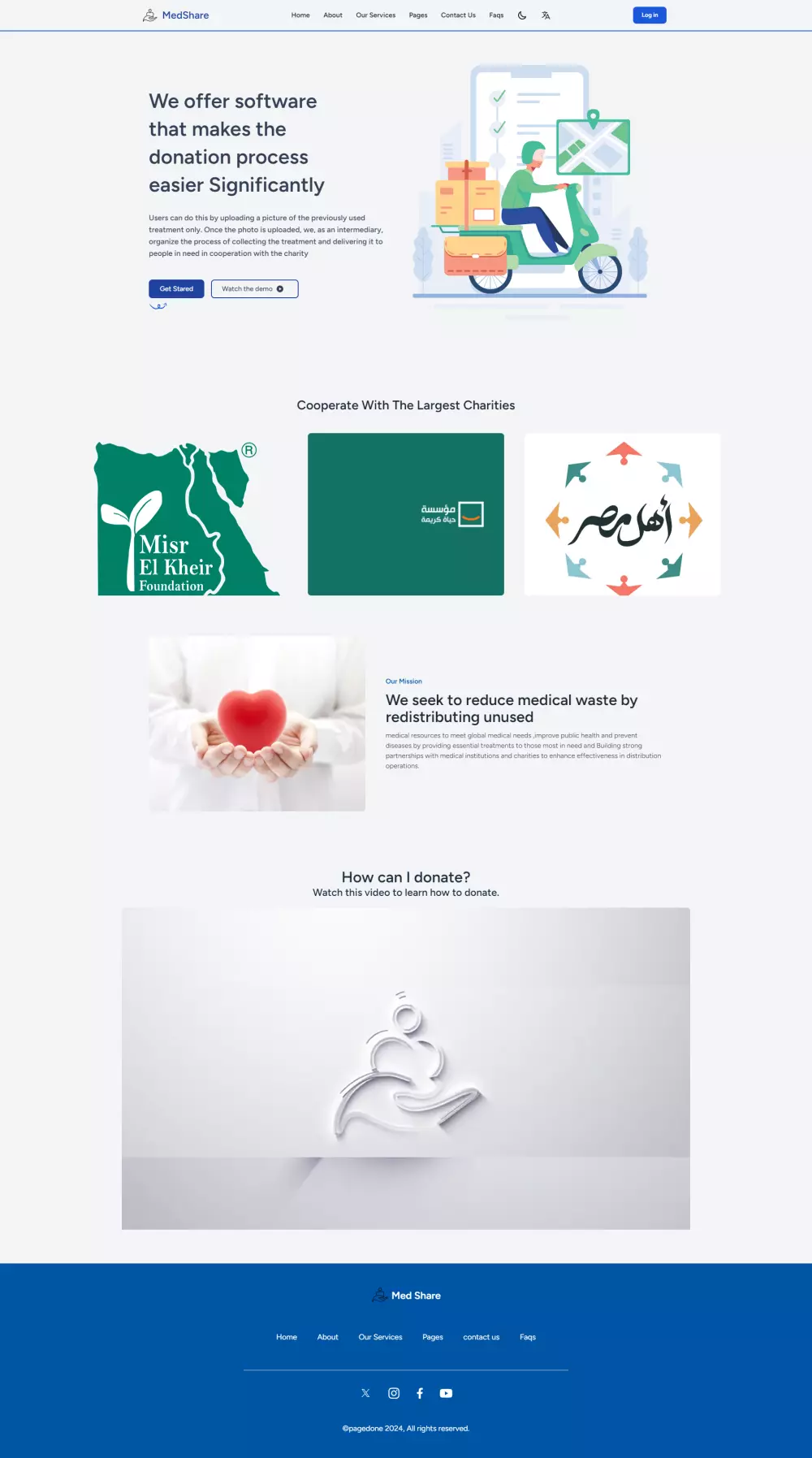 تطوير واجهات امامية للمواقع