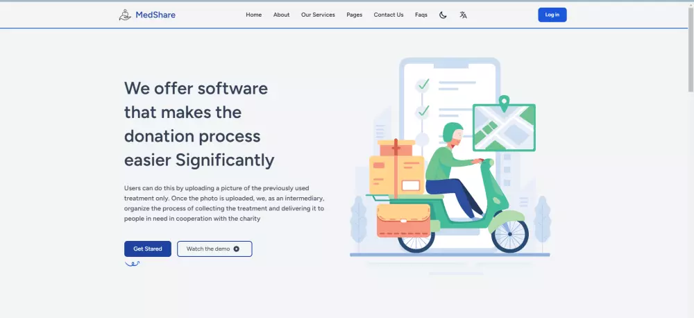 تطوير واجهات امامية للمواقع