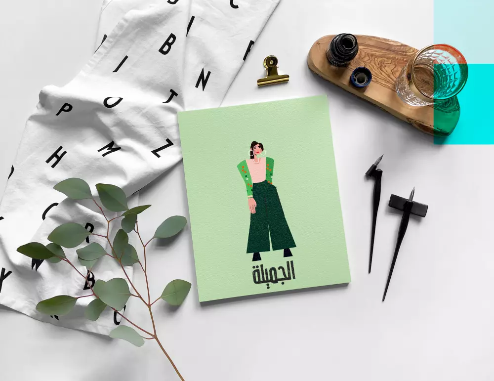 تصميم افتار او شخصية معبرة عن المؤسسة او لمنتج او للتحريك