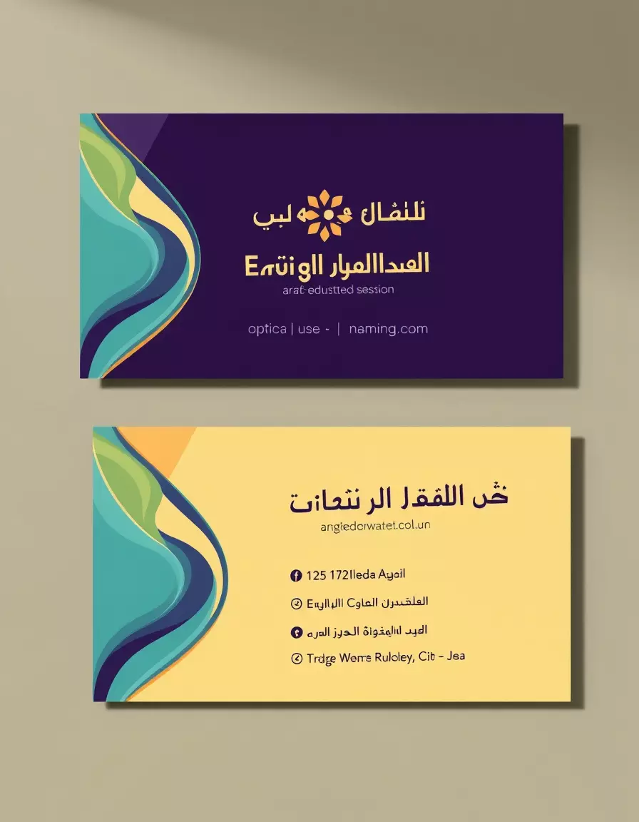 تصميم افضل واروع كروت البزنس التجاري