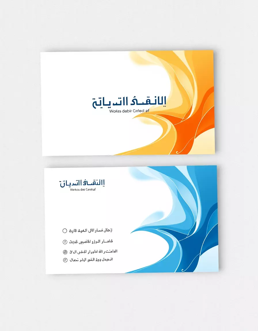 تصميم افضل واروع كروت البزنس التجاري