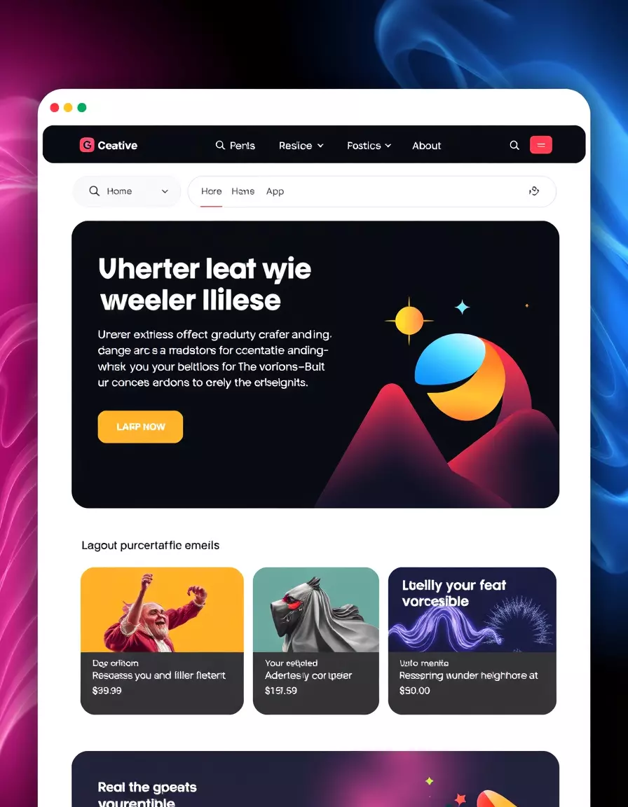 تصميم الواجهات الامامية لصفحات الانترنت او الهواتف