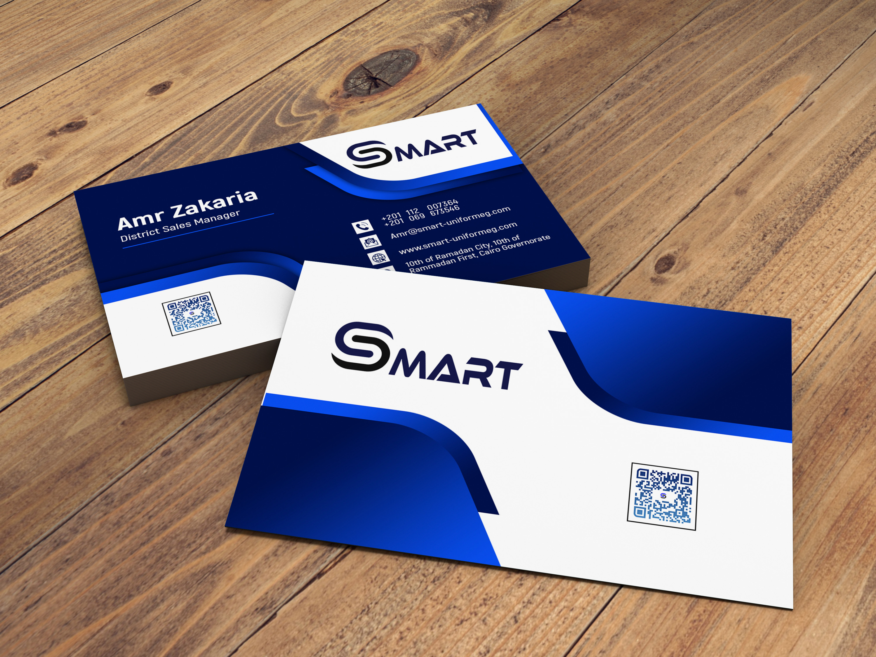 تصميم بطاقة شخصية بزنس كارد (business card)