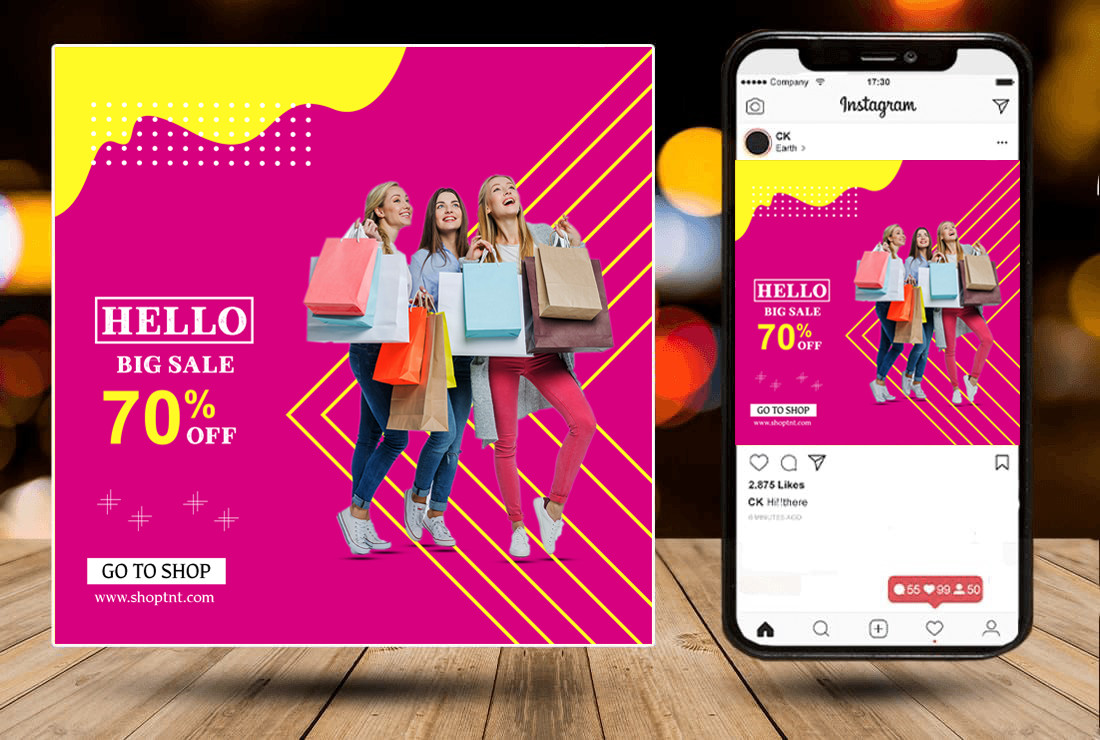 تصميم بوست سوشيال ميديا احترافي ومميز .