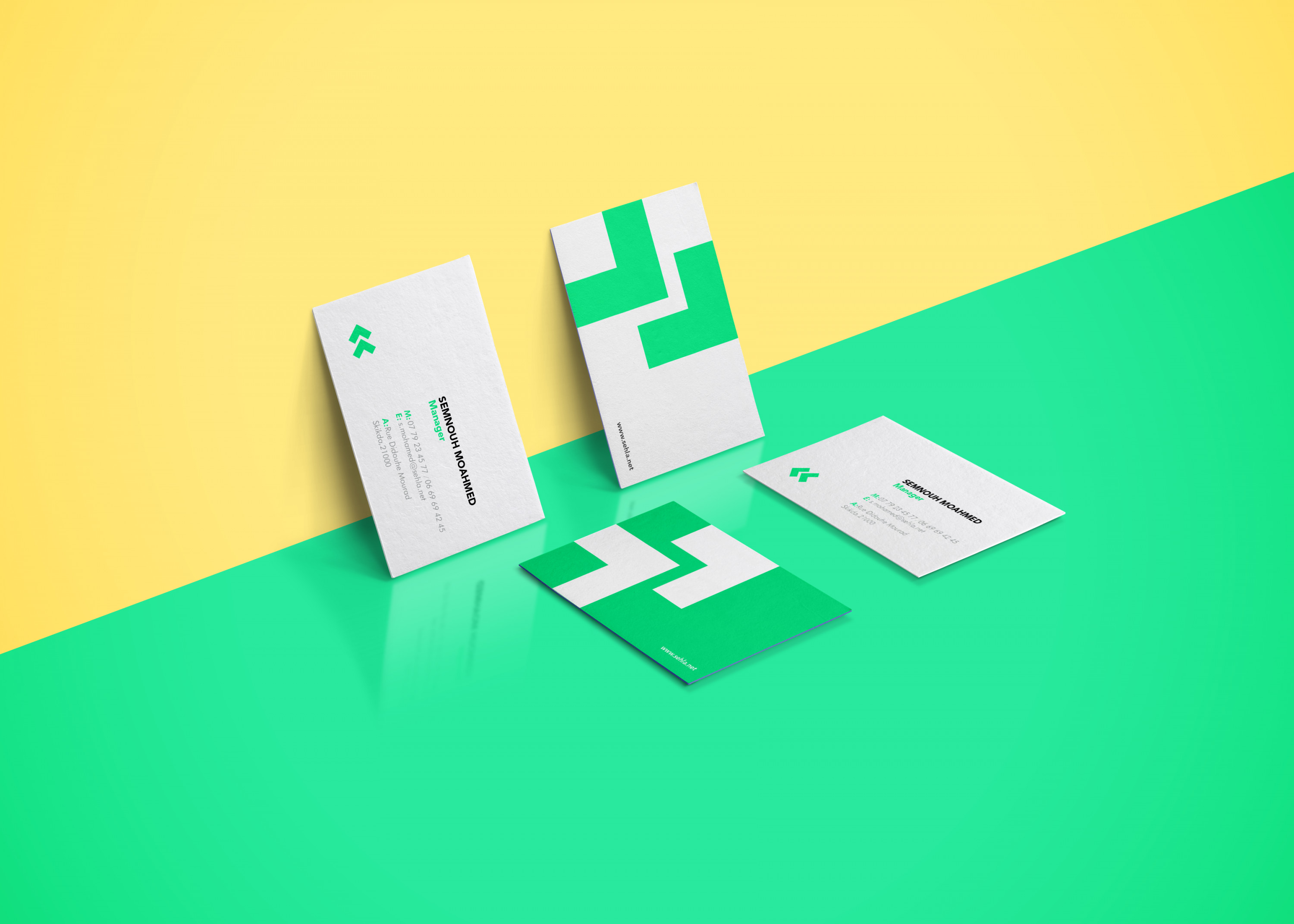 تصميم بطاقة أعمال إحترافية جاهزة للطباعة