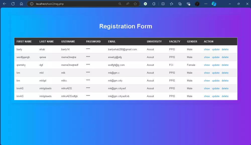 تصميم وتطوير صفحات  آمنة واحترافية باستخدام html, css, Javascript, oho,