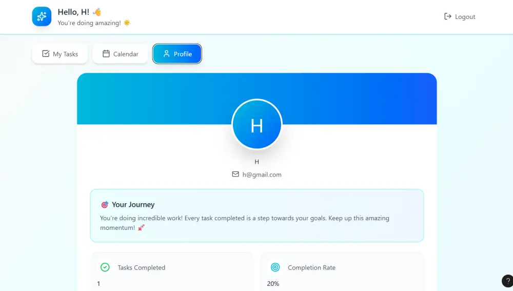 تصميم واجهة ويب لتطبيق قائمة مهام (To-Do List) عصرية وجذابة على Figma
