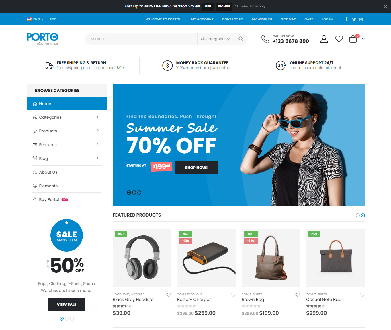 شراء وتركيب وضبط ثيم احترافي لمنصات التجارة الالكترونيه او ادارة المحتوي