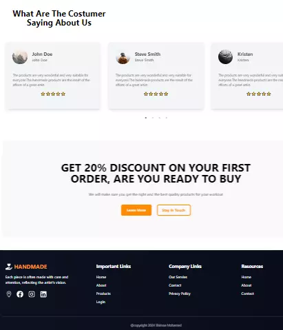 تصميم موقع الكترونى باستخدام react, tailwind بطريقة رائعة