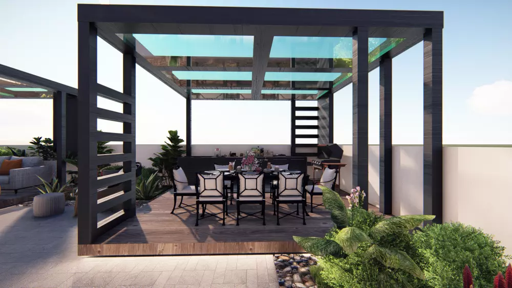 تخطيط وتصميم الحدائق المنزلية والمسابح والمنتزهات العامة .