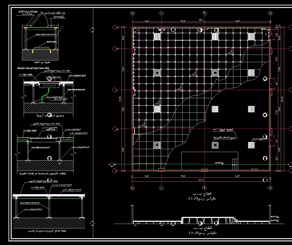 تصميم لوحات تنفيذية(شوب دروينج) لكافة المشاريع