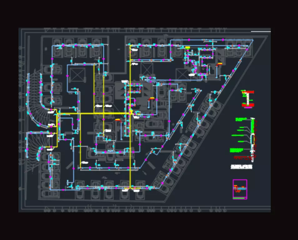 اعداد وتصميم الدراسات الكهربية ورسم المخططات AUTOCAD