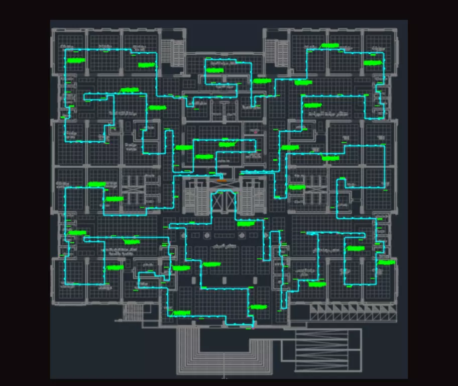 اعداد وتصميم الدراسات الكهربية ورسم المخططات AUTOCAD