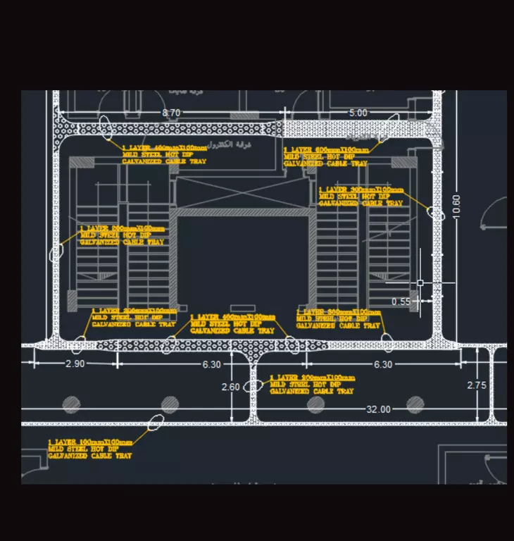اعداد وتصميم الدراسات الكهربية ورسم المخططات AUTOCAD