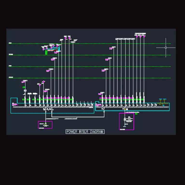 اعداد وتصميم الدراسات الكهربية ورسم المخططات AUTOCAD