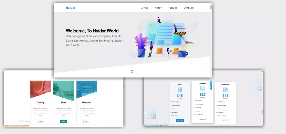 انشاء و برمجة و تصميم موقع الكتروني بروفيشنال