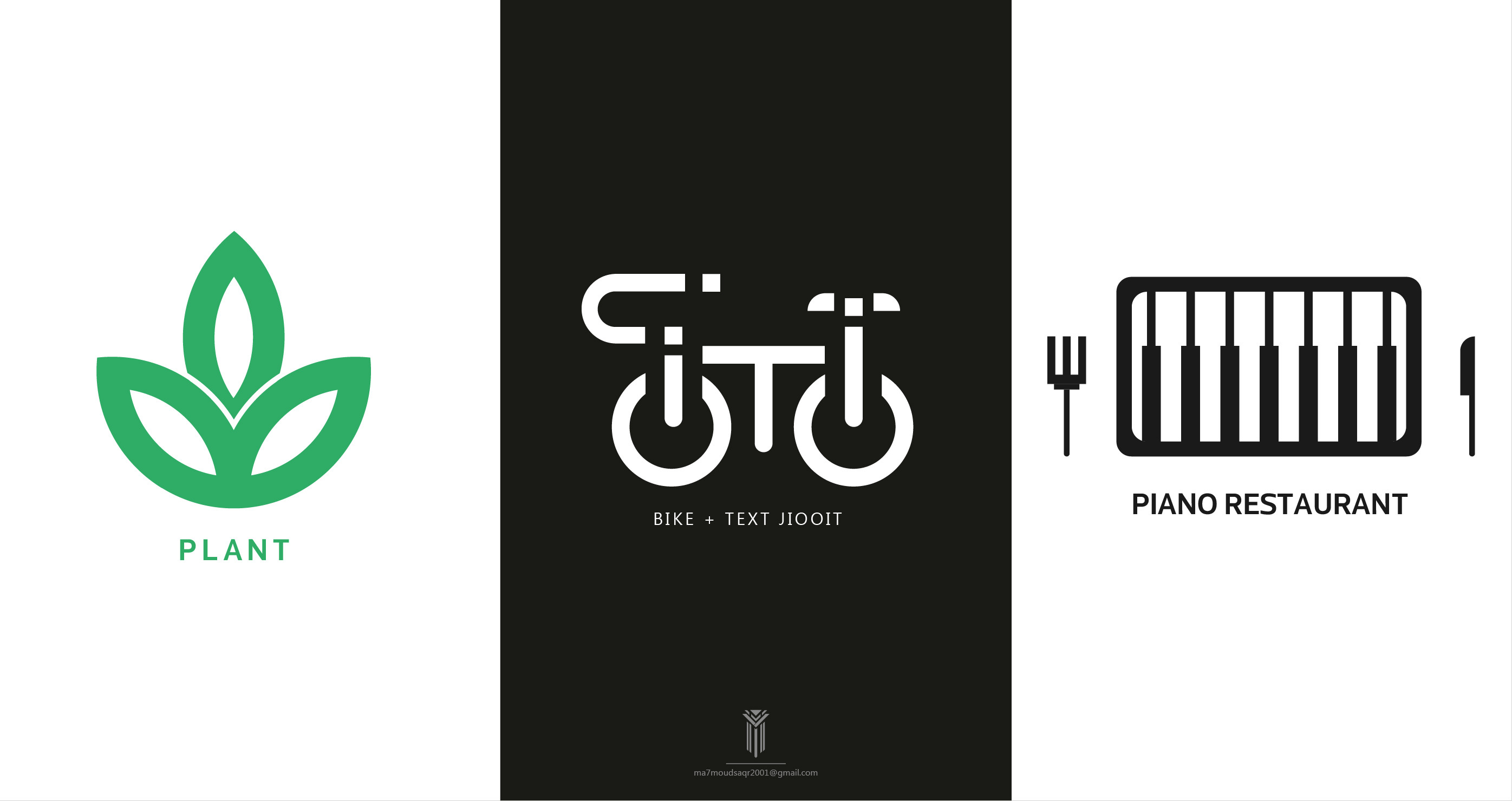 تصميم شعار و 5 صور استعراضية له