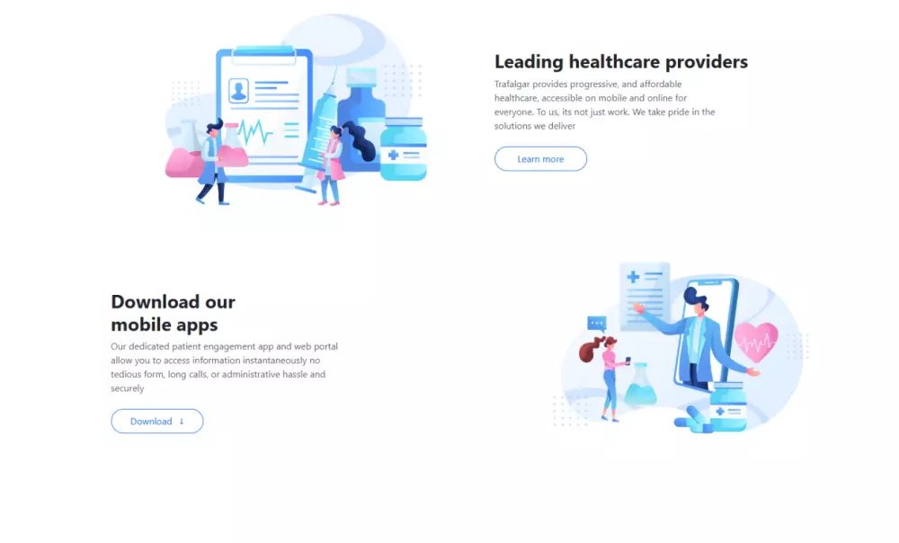 إنشاء صفحة هبوط Landing Page