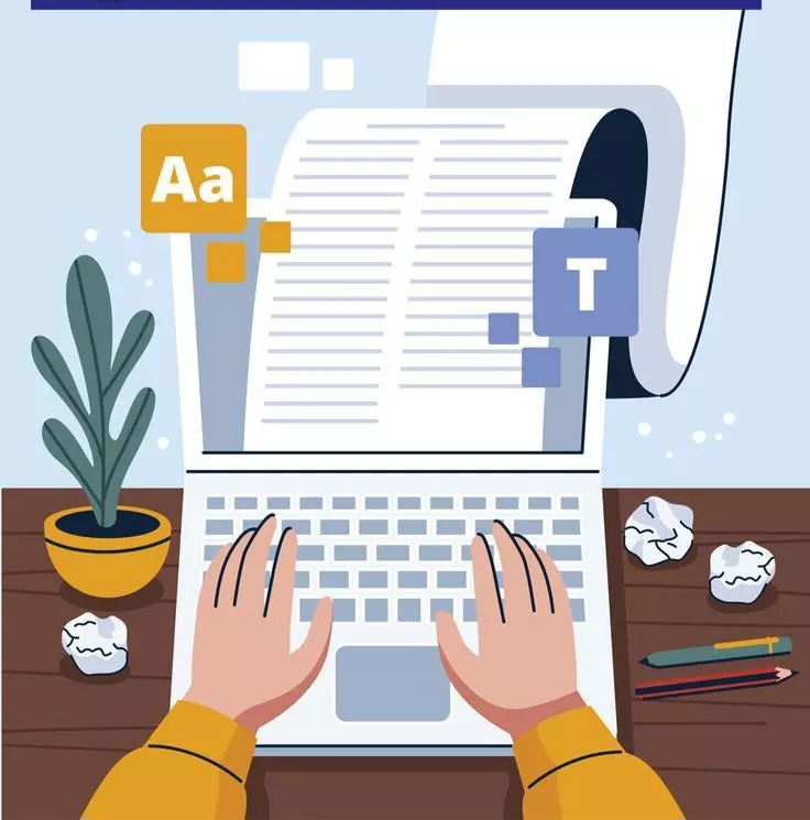 كتابة نصوص pdf في تطبيق word