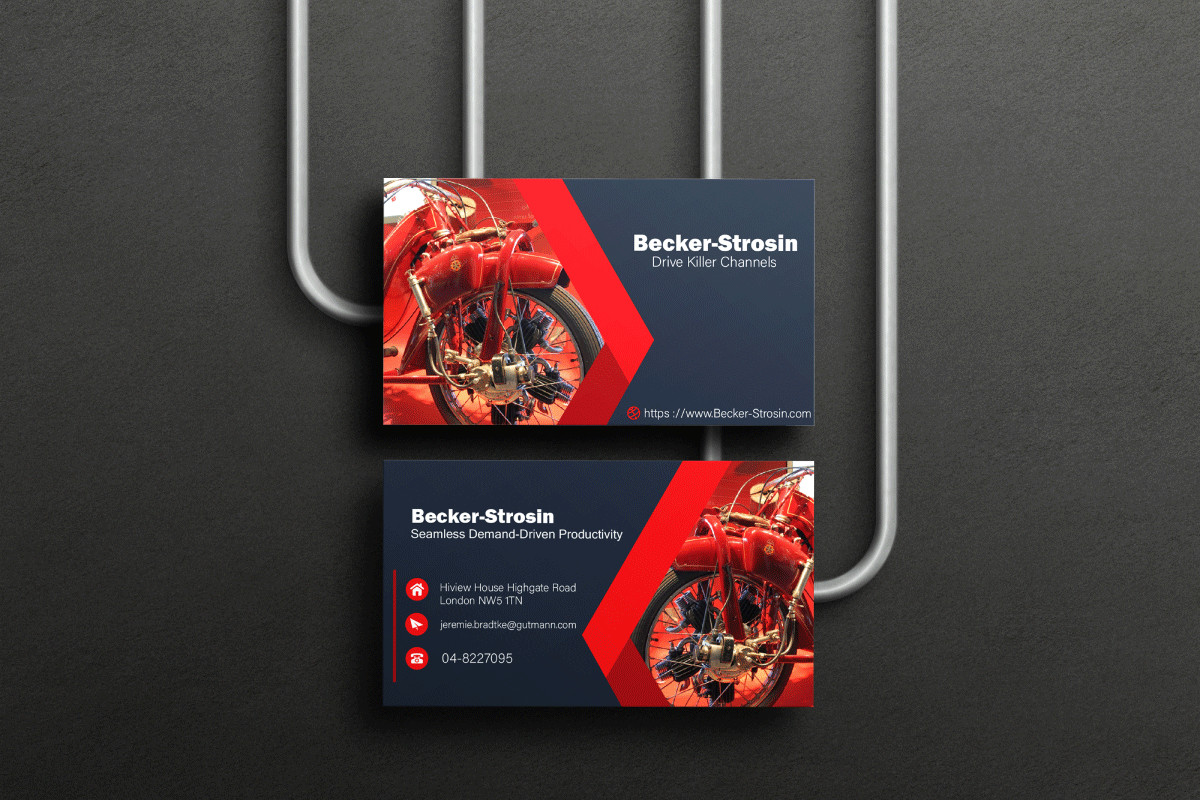 تصميم بطاقات أعمال احترافية و عصرية